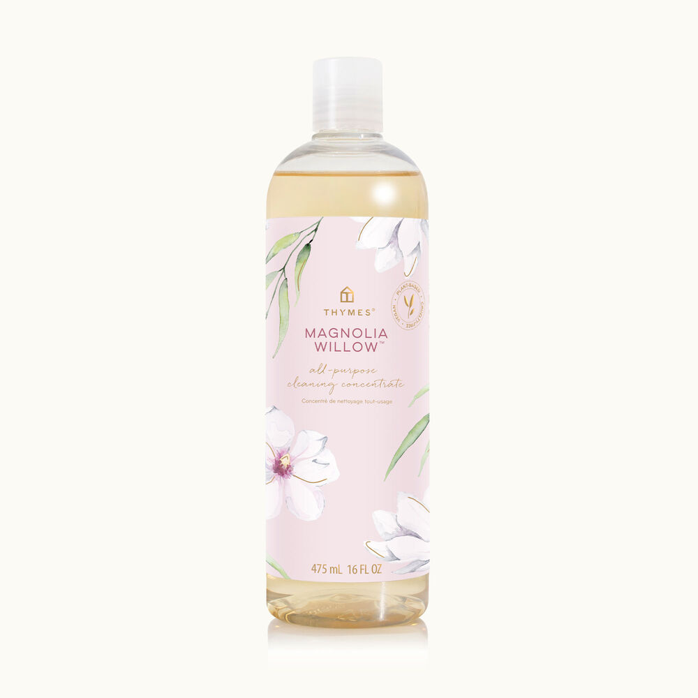 Thymes Magnolia Willow All-Purpose Cleaning Concentrate is a woody floral fragrance image number 0